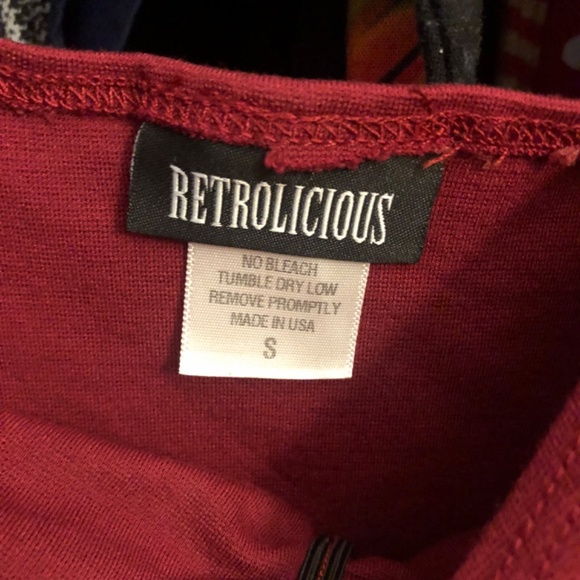 Retrolicious hot red top! - Picture 6 of 7